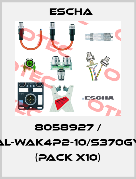 8058927 / AL-WAK4P2-10/S370GY (pack x10) Escha