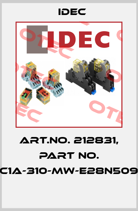 Art.No. 212831, Part No. EC1A-310-MW-E28N509-1  Idec