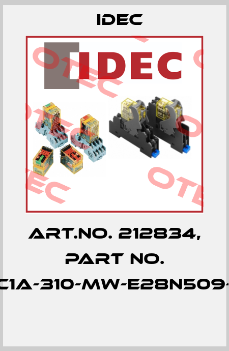 Art.No. 212834, Part No. EC1A-310-MW-E28N509-4  Idec