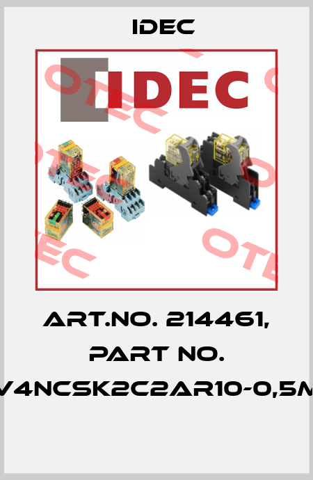 Art.No. 214461, Part No. V4NCSK2C2AR10-0,5m  Idec