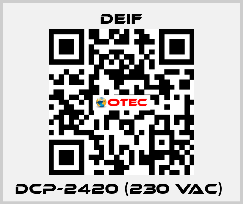 DCP-2420 (230 VAC)  Deif