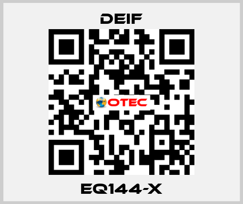 EQ144-X Deif