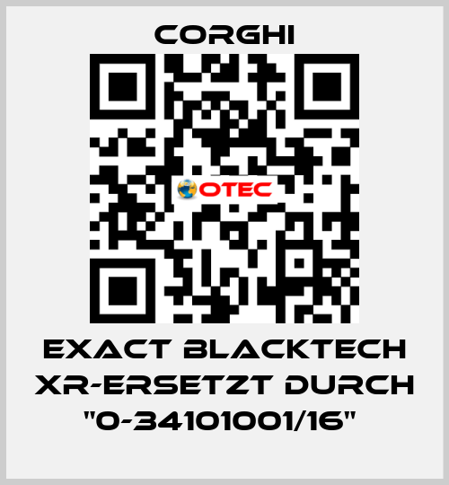 EXACT BLACKTECH XR-Ersetzt durch "0-34101001/16"  Corghi