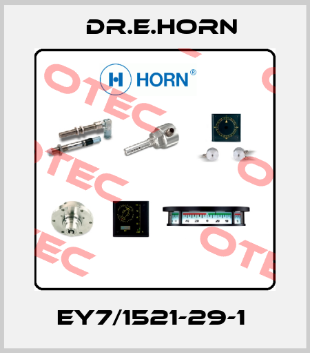 EY7/1521-29-1  Dr.E.Horn