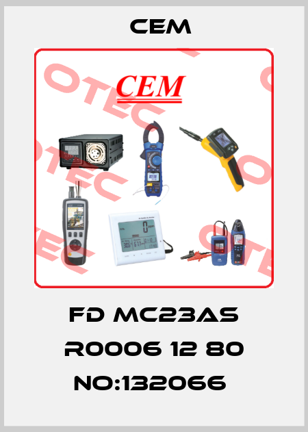 FD MC23AS R0006 12 80 NO:132066  Cem