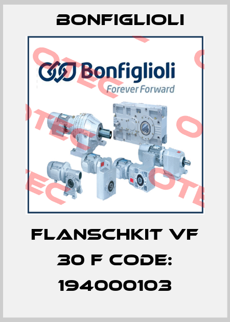 FLANSCHKIT VF 30 F CODE: 194000103 Bonfiglioli