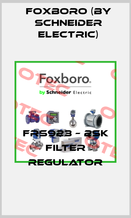 FRS923 – 2SK FILTER REGULATOR Foxboro (by Schneider Electric)