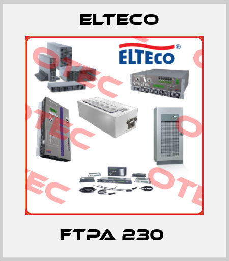 FTPA 230  Elteco