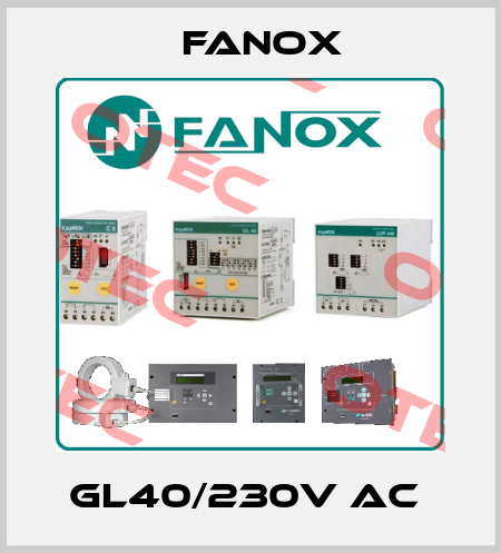 GL40/230V AC  Fanox