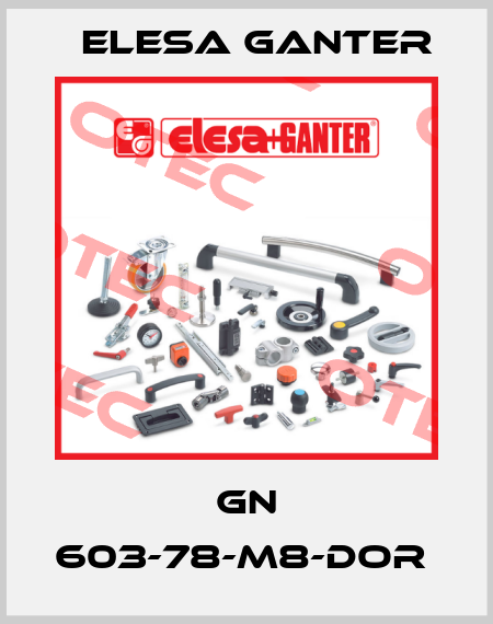 GN 603-78-M8-DOR  Elesa Ganter