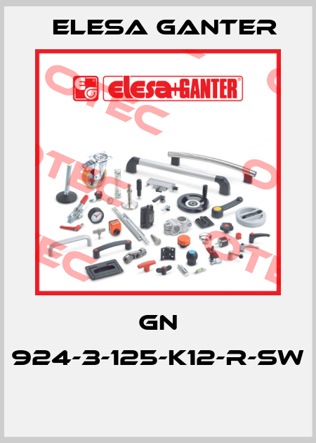 GN 924-3-125-K12-R-SW  Elesa Ganter
