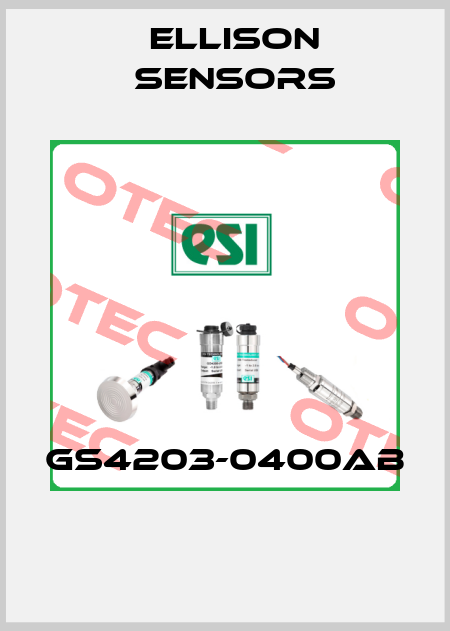 GS4203-0400AB  Ellison Sensors