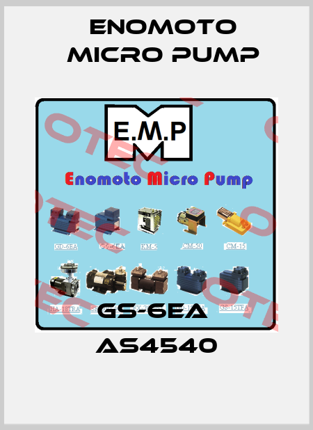 GS-6EA  AS4540 Enomoto Micro Pump