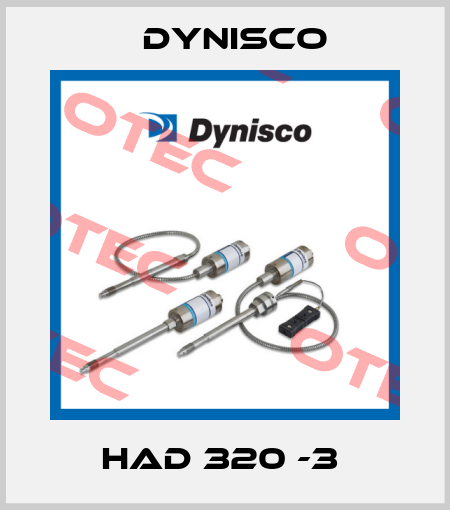 HAD 320 -3  Dynisco