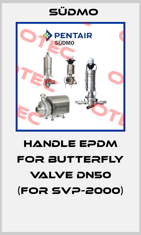 HANDLE EPDM FOR BUTTERFLY VALVE DN50 (FOR SVP-2000)  Südmo