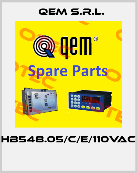 HB548.05/C/E/110VAC  QEM S.r.l.