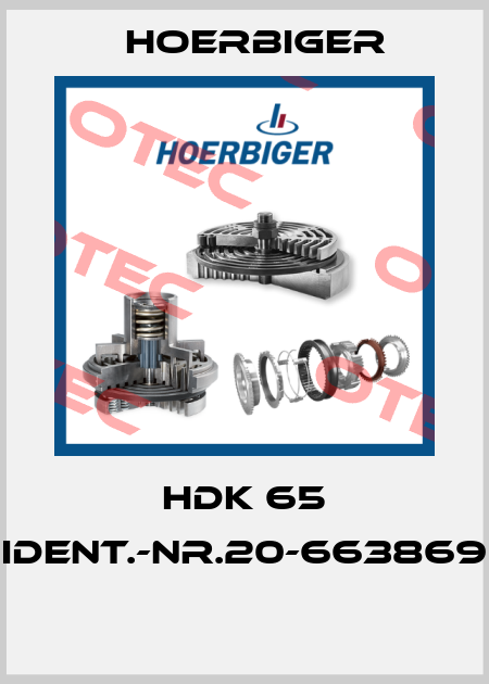 HDK 65 IDENT.-NR.20-663869  Hoerbiger