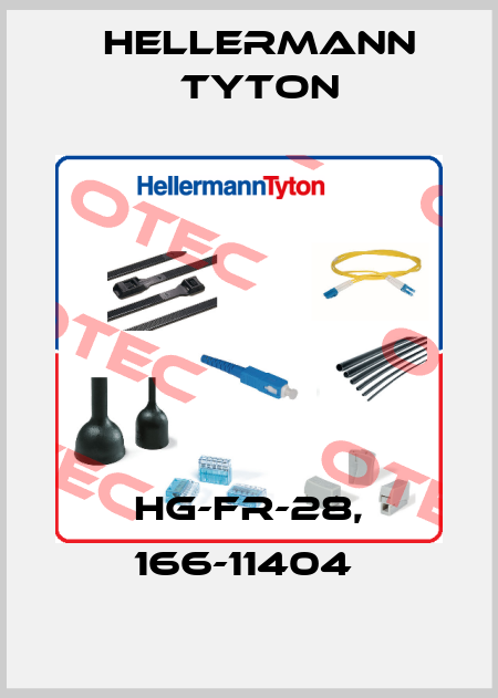 HG-FR-28, 166-11404  Hellermann Tyton