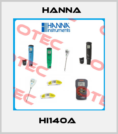 HI140A  Hanna