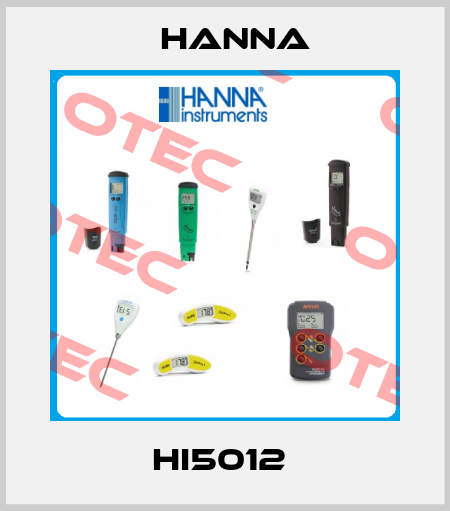HI5012  Hanna
