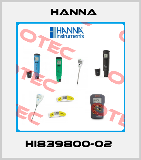 HI839800-02  Hanna