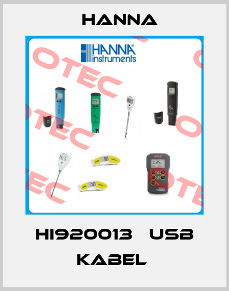 HI920013   USB KABEL  Hanna