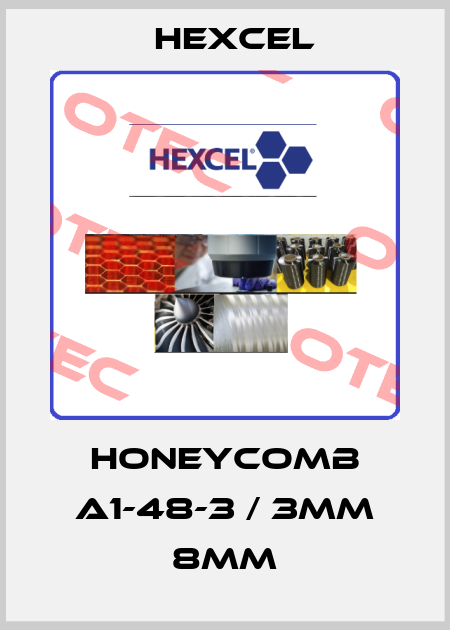 Honeycomb A1-48-3 / 3mm 8mm Hexcel