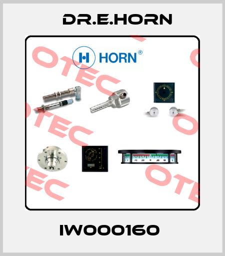 IW000160  Dr.E.Horn