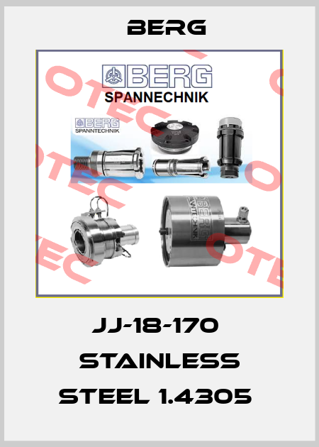 JJ-18-170  Stainless Steel 1.4305  Berg