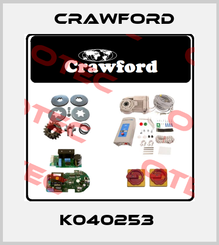 K040253  Crawford