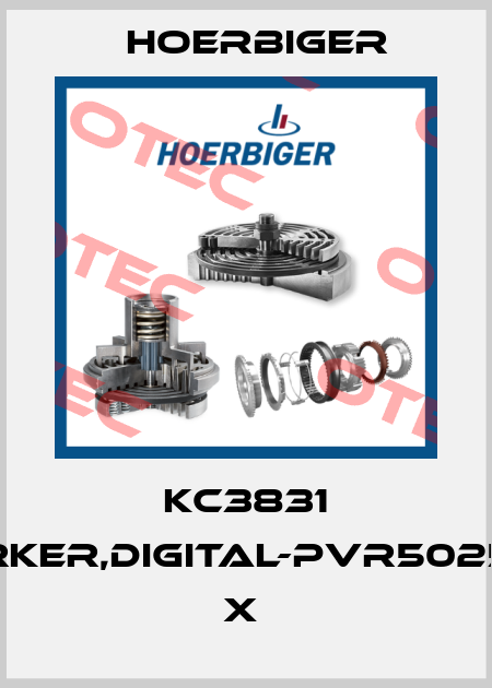 KC3831 verstaerker,digital-PVR5025HB306RK X  Hoerbiger