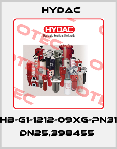KHB-G1-1212-09XG-PN315 DN25,398455  Hydac