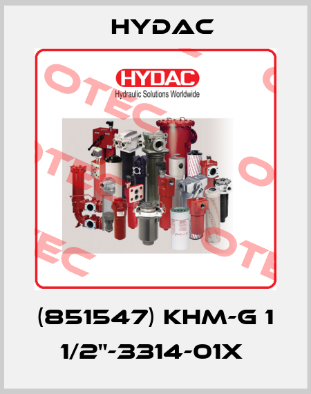 (851547) KHM-G 1 1/2"-3314-01X  Hydac