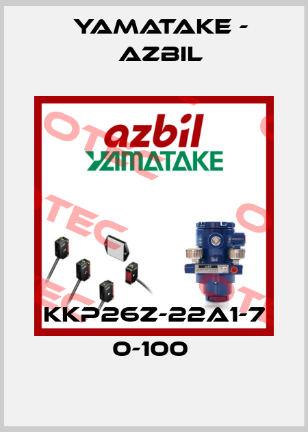 KKP26Z-22A1-7 0-100  Yamatake - Azbil