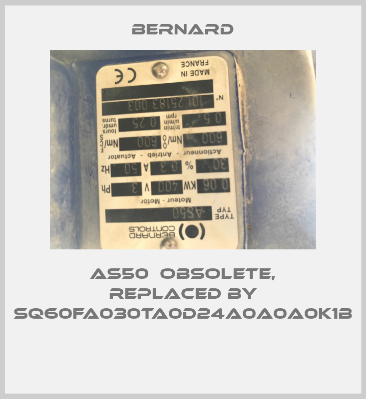 AS50  obsolete, replaced by SQ60FA030TA0D24A0A0A0K1B -big