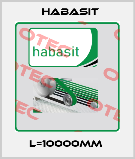 L=10000MM  Habasit