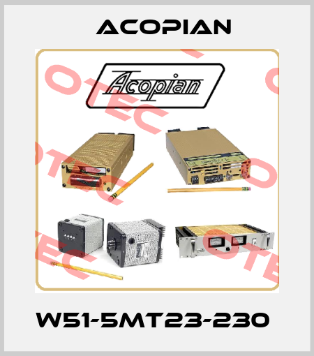 W51-5MT23-230  Acopian
