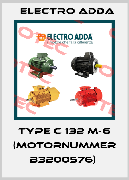 Type C 132 M-6 (Motornummer B3200576)  Electro Adda