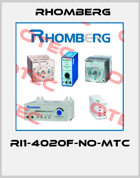 RI1-4020F-NO-MTC  Rhomberg