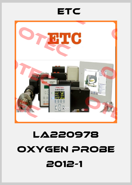 LA220978 OXYGEN PROBE 2012-1  Etc