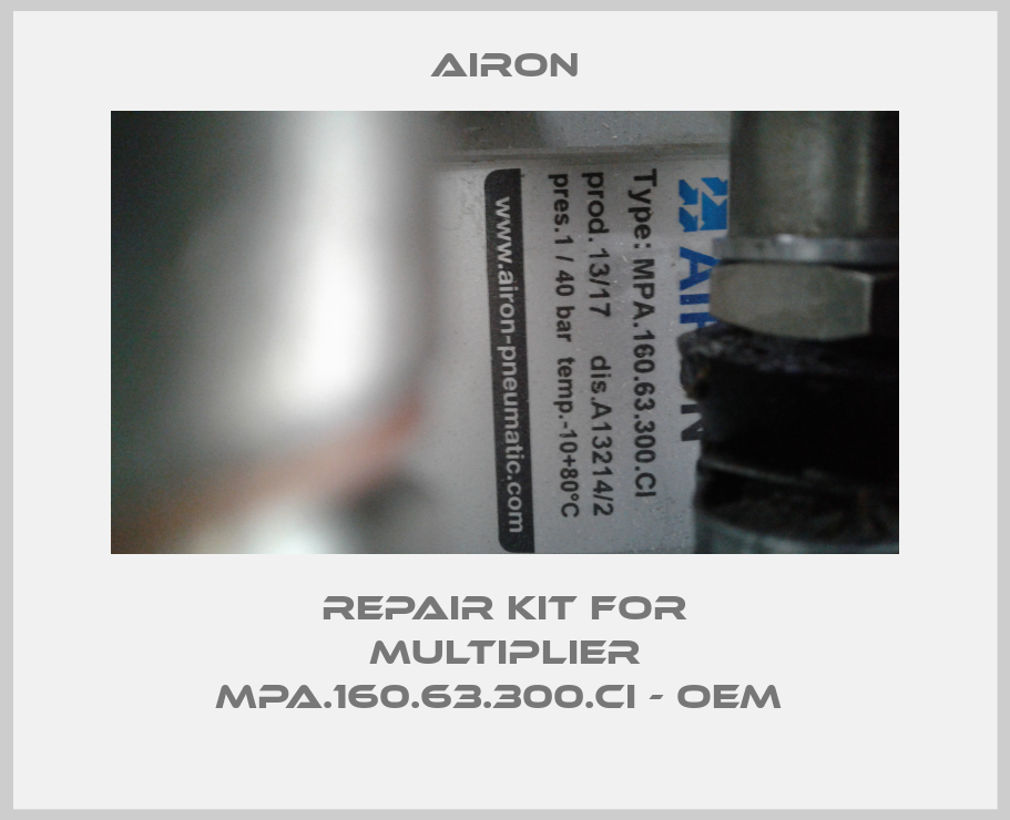 Repair kit for multiplier MPA.160.63.300.CI - OEM -big