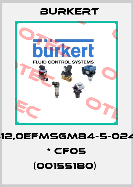 5404-B12,0EFMSGM84-5-024/DC-08 * CF05 (00155180)  Burkert