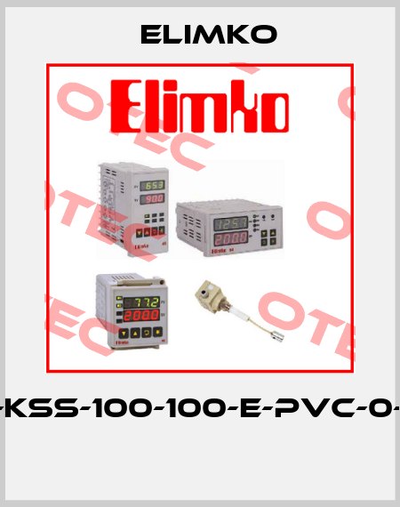 E-KSS-100-100-E-PVC-0-0  Elimko