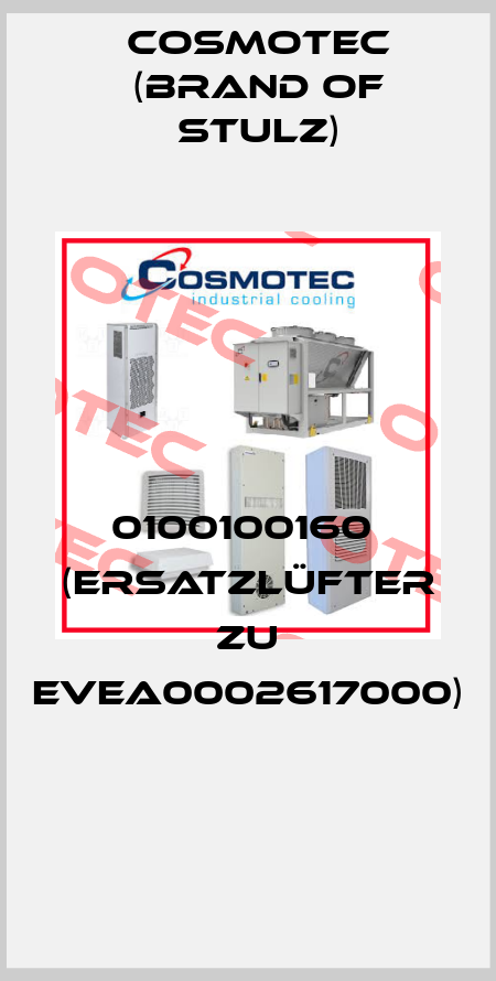 0100100160  (Ersatzlüfter zu EVEA0002617000)  Cosmotec (brand of Stulz)