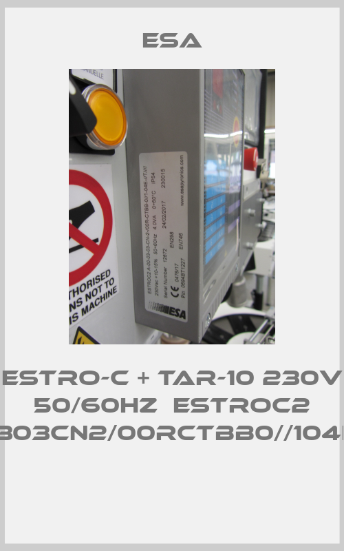 ESTRO-C + TAR-10 230V 50/60Hz  ESTROC2 A000303CN2/00RCTBB0//104E//T//// -big