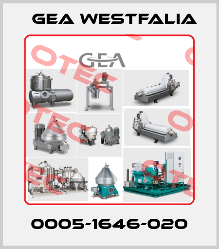 0005-1646-020 Gea Westfalia