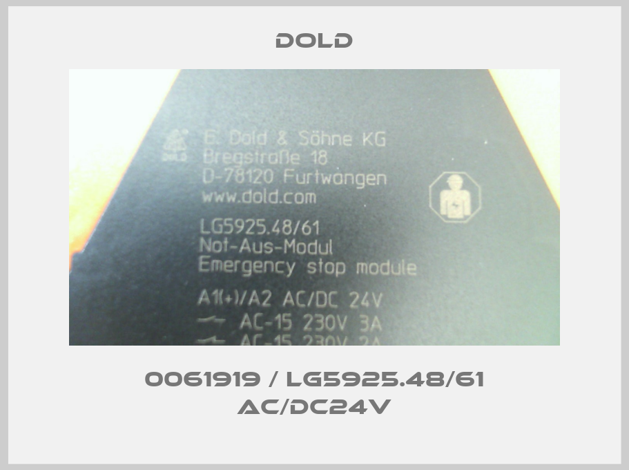 0061919 / LG5925.48/61 AC/DC24V-big