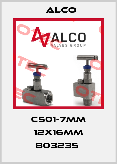 C501-7MM 12x16mm 803235  Alco