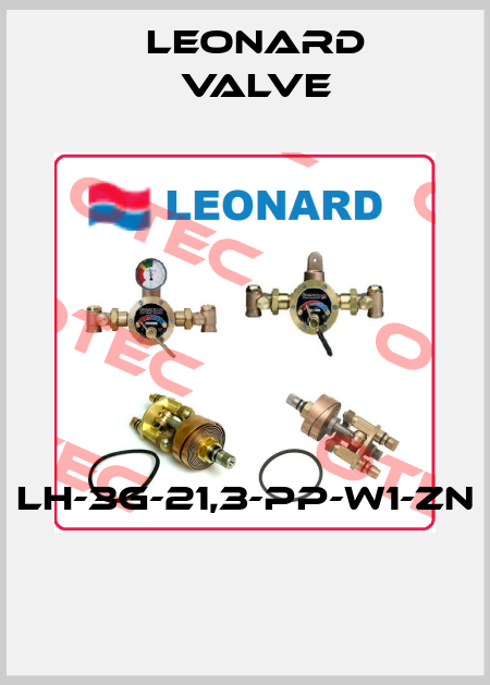 LH-3G-21,3-PP-W1-ZN  LEONARD VALVE