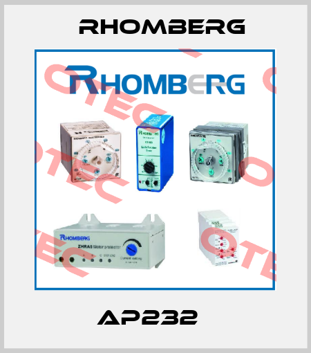 AP232   Rhomberg